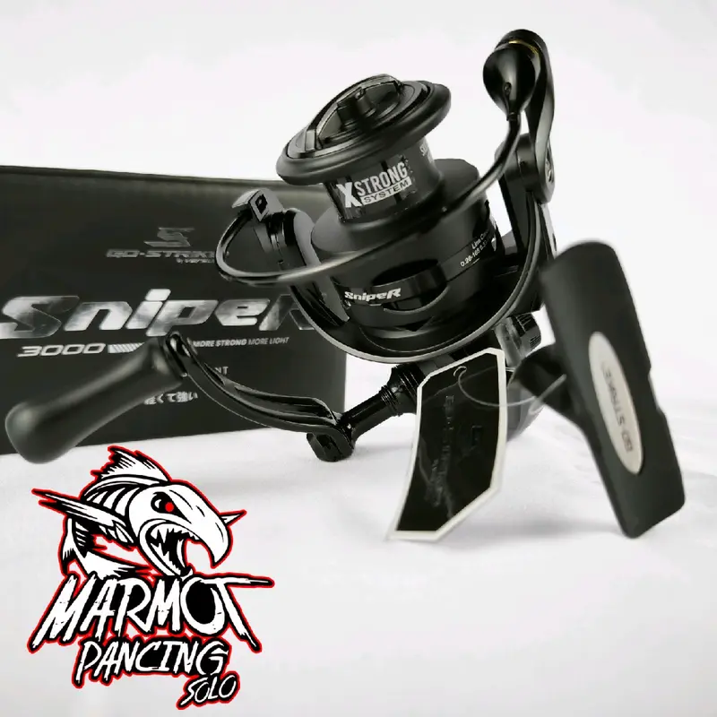 REEL SPINNING GO STRIKE VERSUS SNIPER POWER HANDLE SALTWATER RESISTANT 5