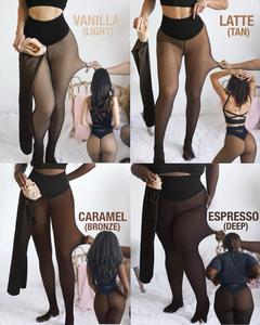 Legging con forro polar térmico para invierno | Banda de compresión diseño de una sola costura | Medias efecto levanta glúteos anticelulitis