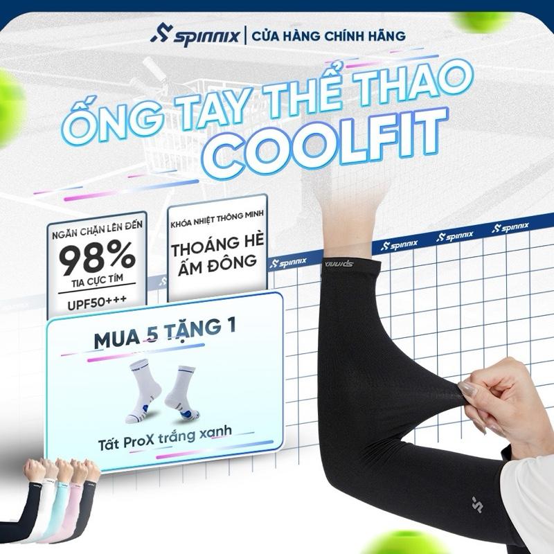 Spinnix Ống Tay Chống Nắng UV Pickleball Coolfit, Thoáng Khí, Cotton Mềm Mại, Thấm Hút Mồ Hôi, Hỗ Trợ Bảo Vệ Da Khi Vận Động Ngoài Trời, Dành Cho Cả Nam Và Nữ