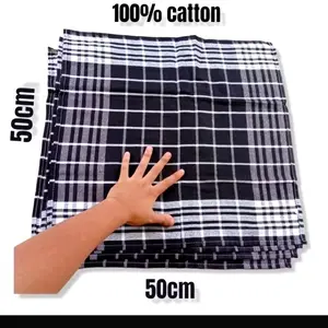 serbet warna sebet serbaguna ukuran 50x50 cm bahan cotton serap air per pics Dapur polytex