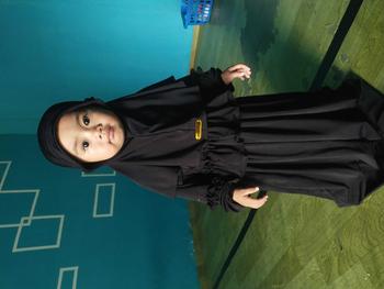 Product Review of MIMMI.ID—Shanum Set Jilbab Dress Gamis Jersey Anak Perempuan Baju Muslim Panjang Syari Cewek Wanita Setelan  Polos Newborn from B**h 1