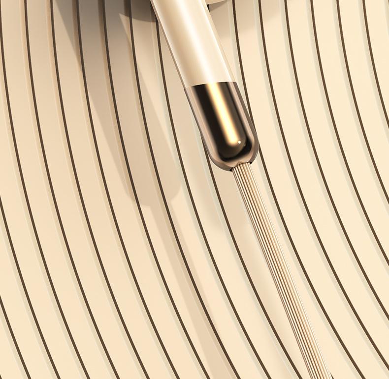 P15 Headset Kabel HIFI Stereo, Earphone Wired Tipe-C & 3.5mm, Earbuds dengan Mikrofon, Headphone Suara Jernih untuk HP