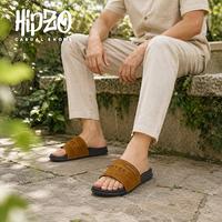 Gambar Sandal Selop Pria Premium Quality Fashion Trendy Desain MOdern Cocok Dipadukan Dengan Outfit Casual Masa Kini Hipzo CT013 - Hitam, 39 dari Hipzo Official Store Kab. Mojokerto 4 Tokopedia
