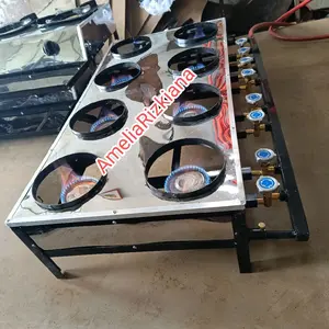 Kompor Serabi 8 Tungku 8 kran martabak mini