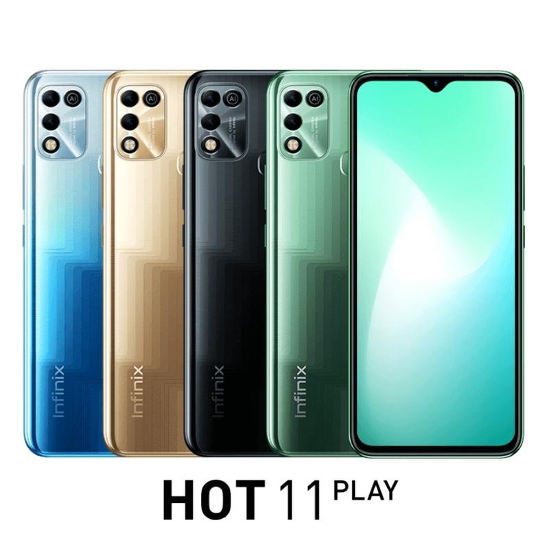 Handphone Infinix Hot 11 Play 4/64GB - Garansi Resmi