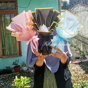 Buket kosongan mini bebas isi sendiri sudah ada tusukannya Gift Hadiah wajib order paking dus kalo mau lebih aman