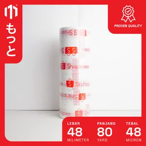 Lakban Online Shop Toko Oren 48mm x 80 Yard Putih - Slop 6 Pcs - Motto Tape