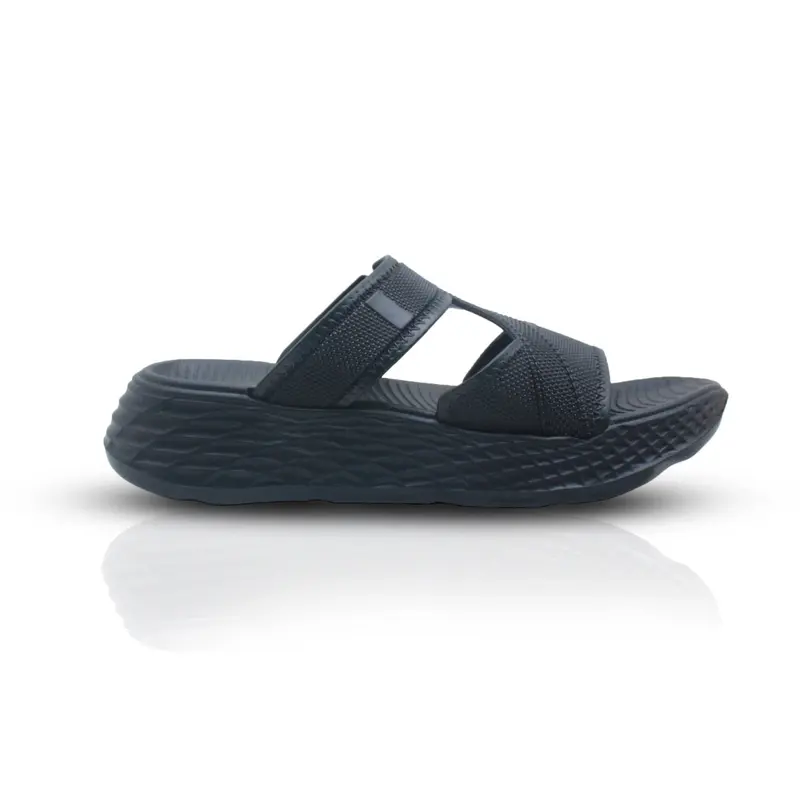 Sandal Selop Wanita Wedges Elegean Kekinian Korean Style Karet Empuk Sendal Shoes Jelly 2