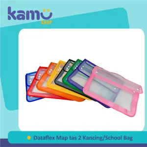 Dataflex Map Tas 2 Kancing Folio / School Bag Folio F4