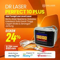 Gambar Dr.Laser Perfect 10 Plus - Terapi Melancarkan Aliran Darah Bantu Mempercepat Proses Pemulihan Stroke Diabetes Hipertensi Original Garansi Resmi Gogomall dari Gogomall Kota Tangerang 1 Tokopedia