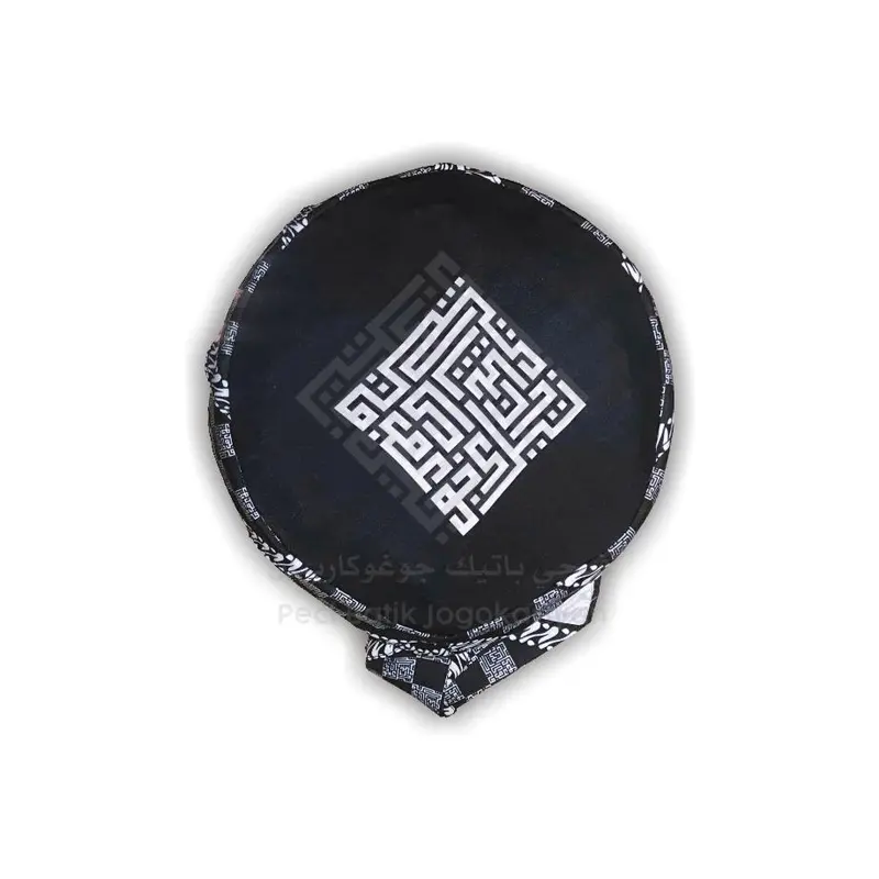Peci Batik Jogokariyan Motif Logo Peci Batik Jogokariyan, Warna Hitam Exclusive, Bahan Adem, Motif Hitam Premium, Songkok Pria Dewasa & Anak-Anak, Peci Hitam Viral, Kopiah Muslim Keren Katun Kain Nyaman 2
