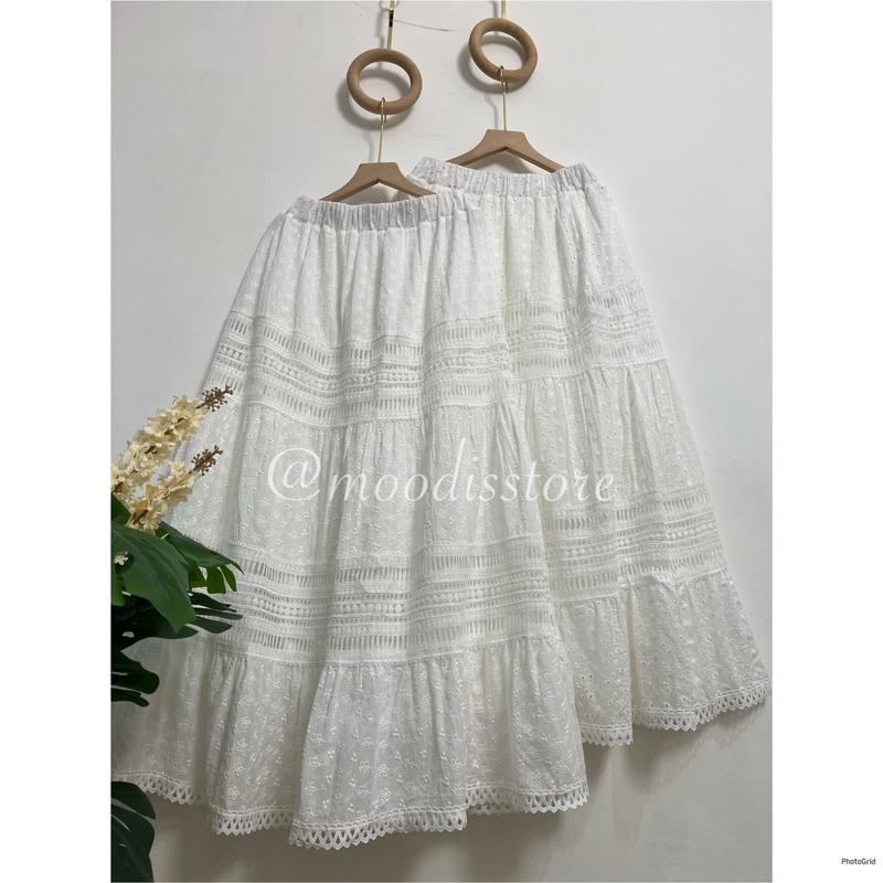 Moodis Bohemian Embroidery Skirt Rok Bordir Bohemian 2