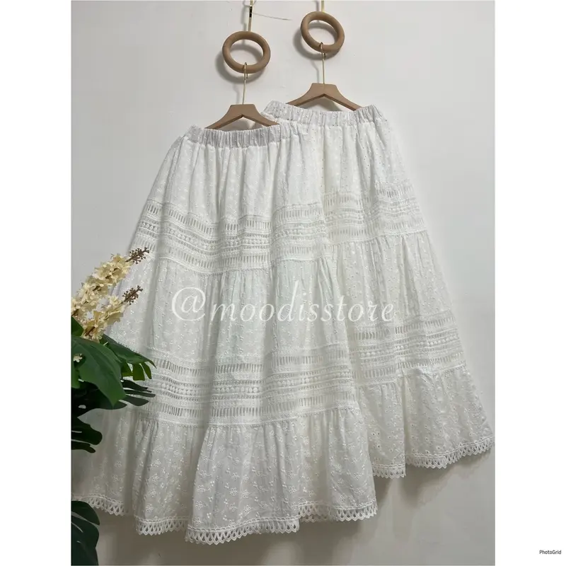 Moodis Bohemian Embroidery Skirt Rok Bordir Bohemian 2
