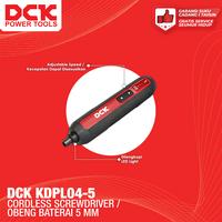 Gambar DCK KDPL04-5E Obeng Baterai / Cordless Screwdriver 5mm dari Drill&Co Kota Administrasi Jakarta Barat 4 Tokopedia