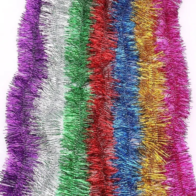 Slinger Polos Kecil Diameter 4cm Dekorasi Tinsel Pesta Ulang Tahun 2
