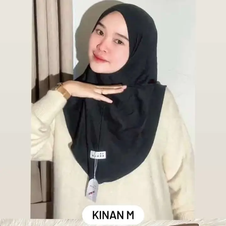 KINAN INSTAN UK M by Lidianahijab - Kerudung Harian Muslim Wanita - Syari, Bergo 0