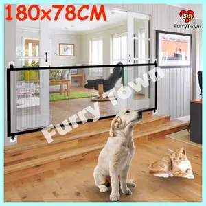 【Furry Town】Magic Gate Pintu Jaring Penghalang Pagar Kandang Kucing Anjing 180CM