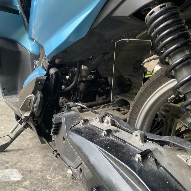 Mudflap akrilik vario 160 panjang open filter 3
