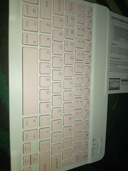 Product Review of 10 inch Wireless Bluetooth Keyboard Lightweight Portable Keyboard Nirakabel Colorful Computer Mouse from `**🐇 1
