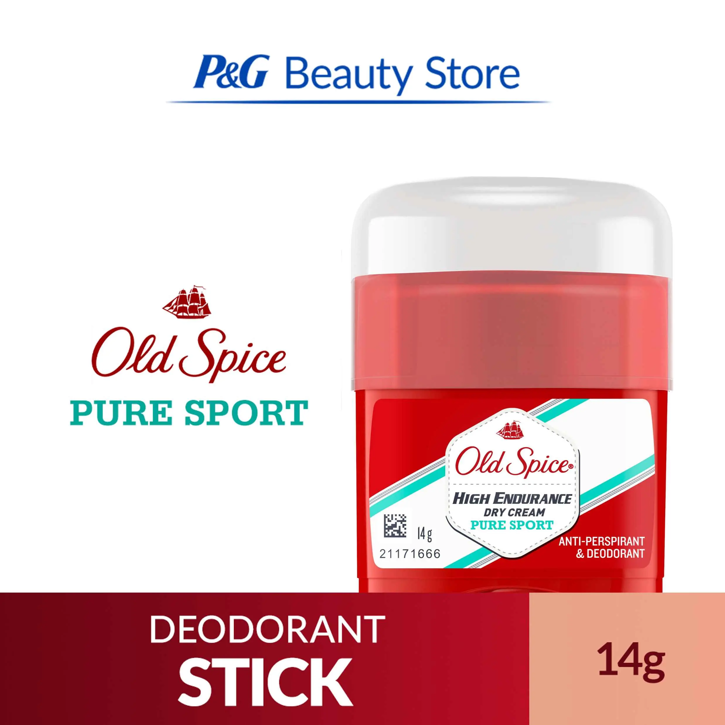 Old Spice Deodorant High Endurance-Pure Sport (14g)