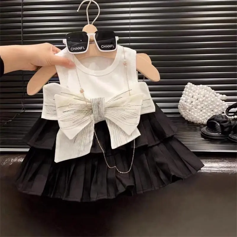 setelan rok celana import anak perempuan 2-7tahun / setelan rok celana import cewek