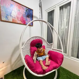 BECAK STANDAR BEST SELLER AOZORA Ayunan Gantung Rotan Sintetis Standar Type Becak Besi