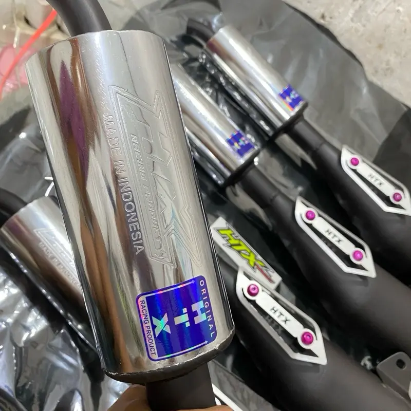knalpot fizr htx standar racing model leher sirip prepet 1