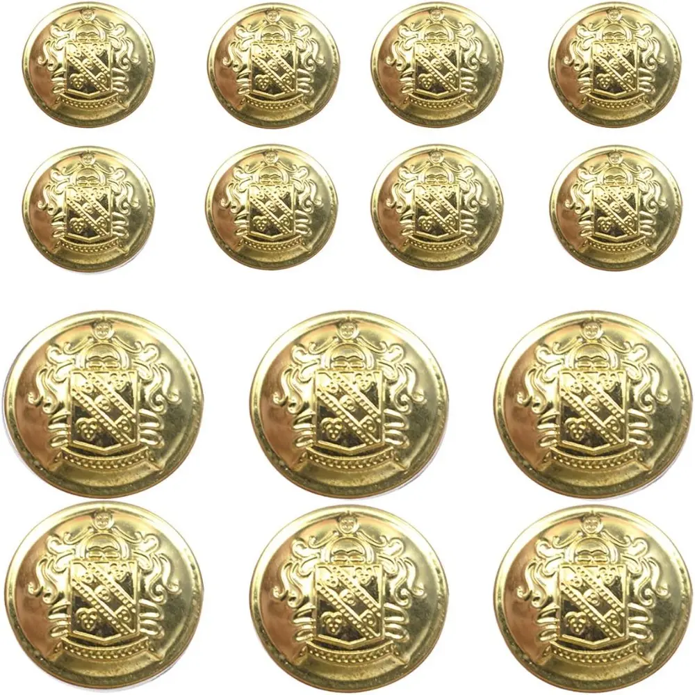 Nút May Cổ Điển 15mm, Bộ 25 Chiếc, Nút Thủ Công Tự Làm, Nút Blazer 20mm, Thích Hợp Cho Bộ Đồ