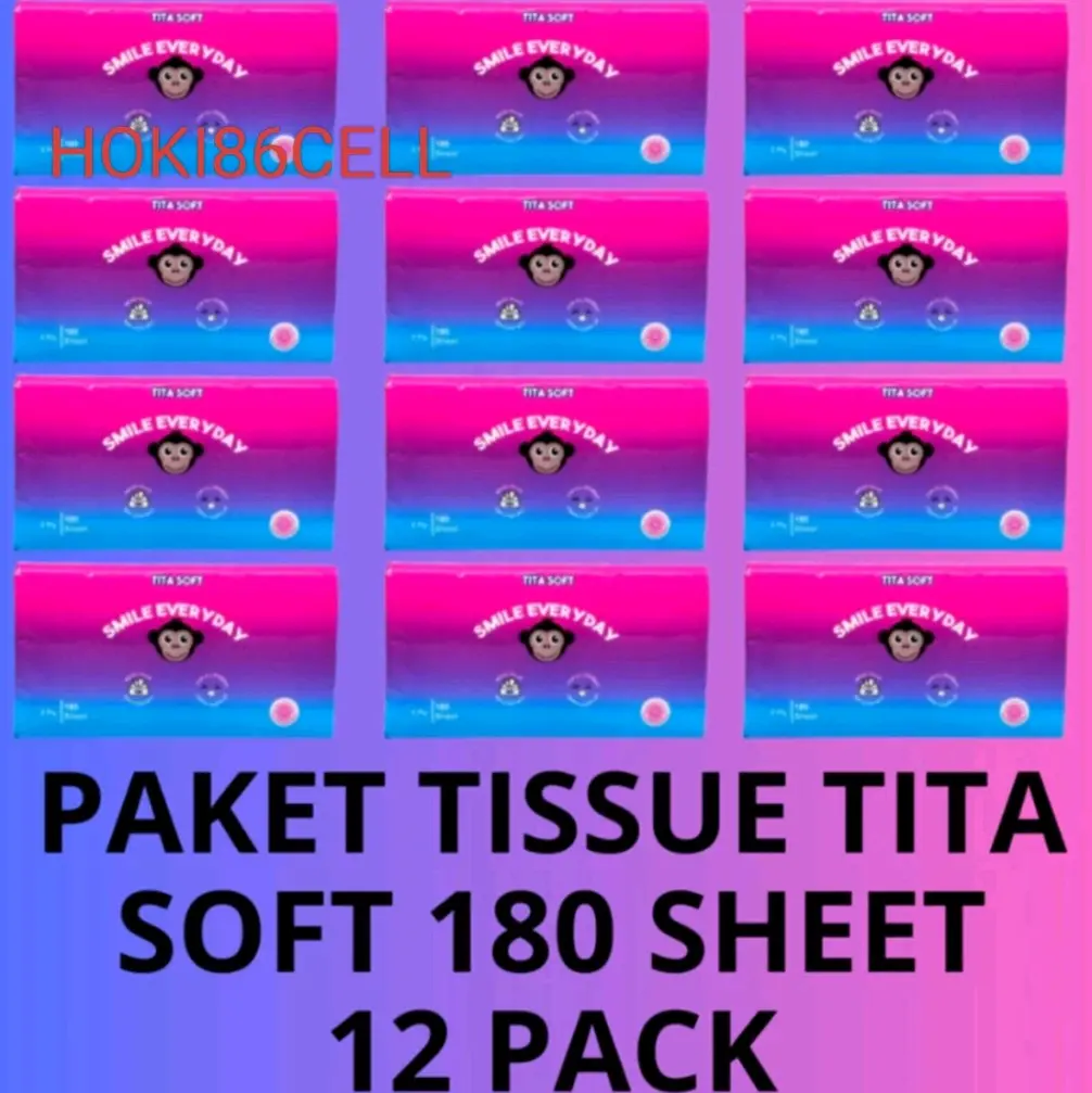 (varian 12 pcs) Tisu TitaSoft isi 360 helai 2 ply