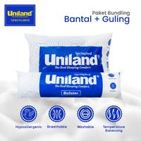 Gambar Bundling Uniland Bantal Dacron Silicon + Guling Dacron Silicon dari Uniland Springbed Kab. Bogor 2 Tokopedia