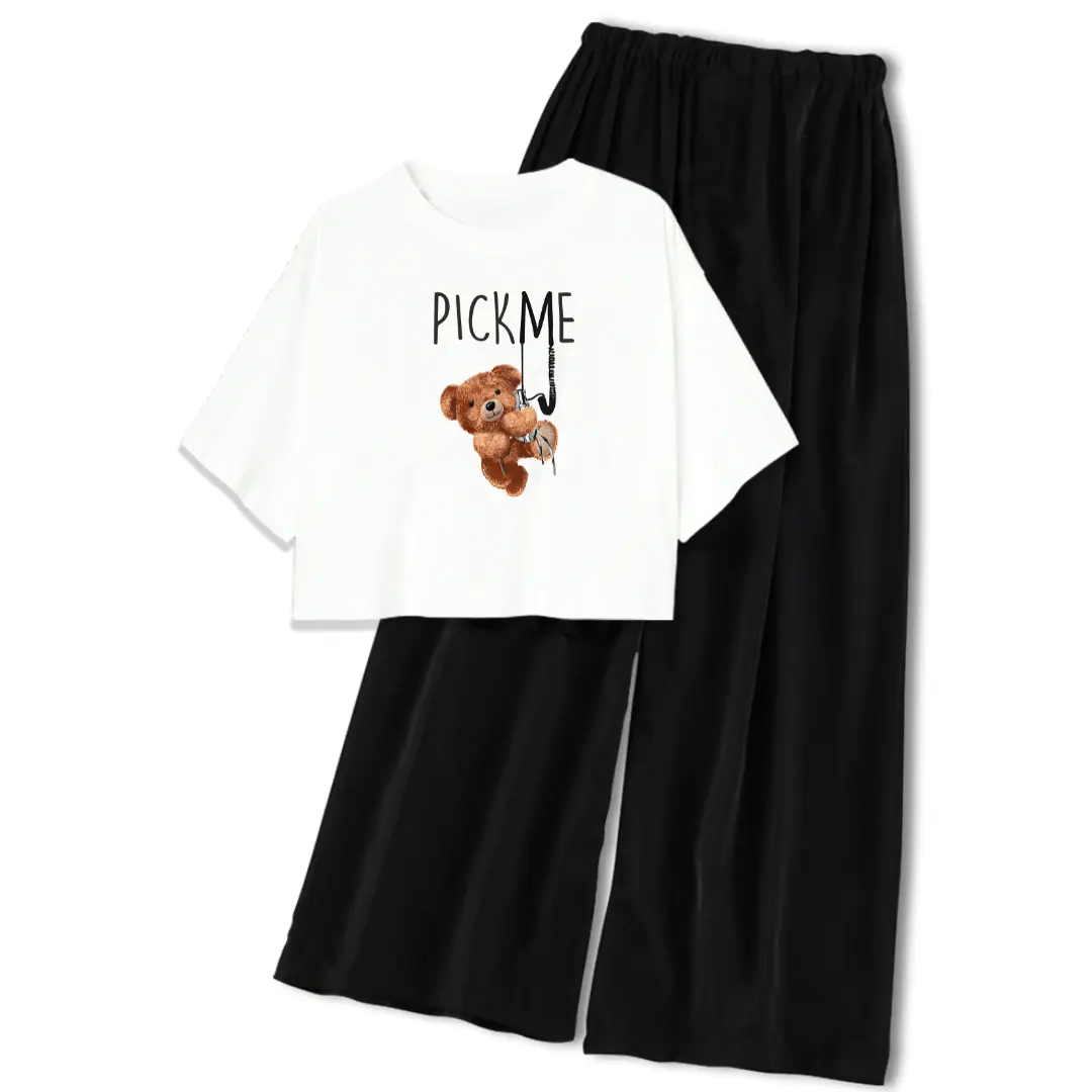 Baju crop anak usia 9-14 Tahun setelan korea PICK ME