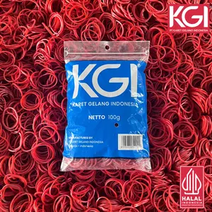 KARET GELANG PENTIL KECIL GROSIR ISI 100 GR - WARNA MERAH, HIJAU, KUNING DAN MIX