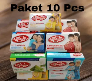 Lifebuoy Sabun Mandi Batang 70g ( 1 paket isi 10pcs Mencerahkan )