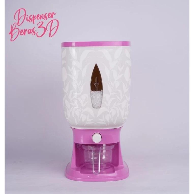 [PROMO] Dispenser Beras New Modern/Tempat Wadah Penyimpanan Beras Otomatis/ Anti Hama Tidak Lembab/Dispenser Beras Termurah Plastik 2
