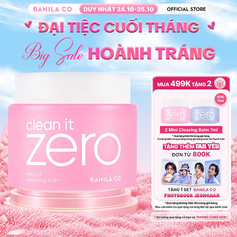 Sáp Tẩy Trang Banila Co Clean it Zero Original Cleansing Balm 180ml - Dành cho mọi loại da