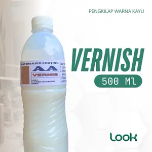 WaterBased Coating AA VERNIS Kayu Pakai Air / Clear Gloss | Pelapis Kayu Dan Rotan