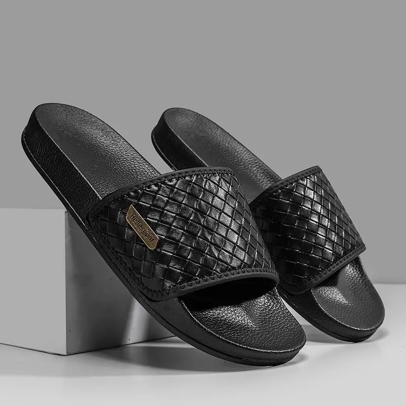 Sandal Pria Berkulit Asli Anti Slip Musim Panas Vietnam 2025 - Sendal, Shoes 3