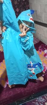 Product Review of A-CROSS JAS HUJAN SETELAN ANAK KUROMI DENGAN RUANG RANSEL DI BELAKANG LUCU DAN IMUT Pvc Biru Pink from @**9 0