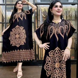 Daster Lowo Hitam Jumbo Rayon Batik Premium Busui Nyaman Adem Bumil