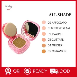 Cushion Perfect Matte G2g Pink Matte Terdiri Dari 6 Shades 00 Affogato 01 Buttercream 02 Praline 03 Custard 04 Ginger 05 Cinnamon