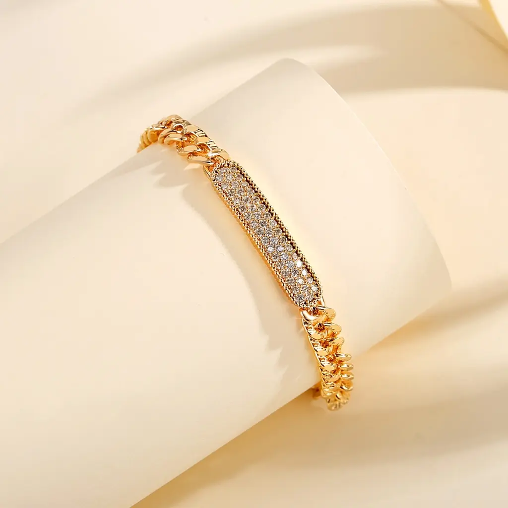 Gelang Gold Model Perhiasan Lapis  Gelang Wanita Aksesoris Fashion