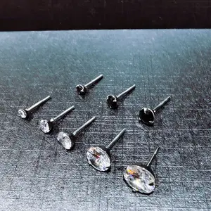ANTING ZICRON MONEL / ANTING TUSUK ZICRON MONEL ANTI KARAT / ANTING TELINGA / ANTING PERMATA ZICRON MONEL