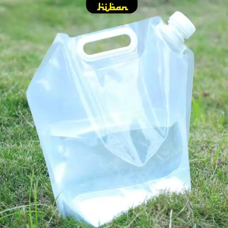 Jerigen Lipat Travel Portable BPA Free 5 Liter Perlengkapan Haji dan Umroh Hiban Store Plastic 5