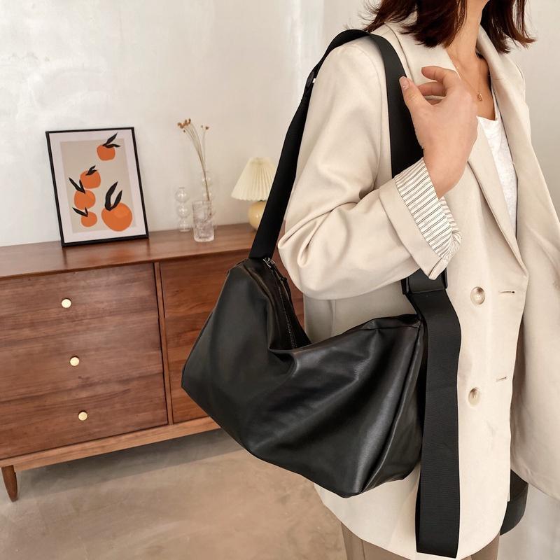 Túi vai Kiểu Hàn Quốc thời trang Dung Lượng Lớn Túi vai đơn giản Thích Hợp Cho Nam Và Nữ, Baggages