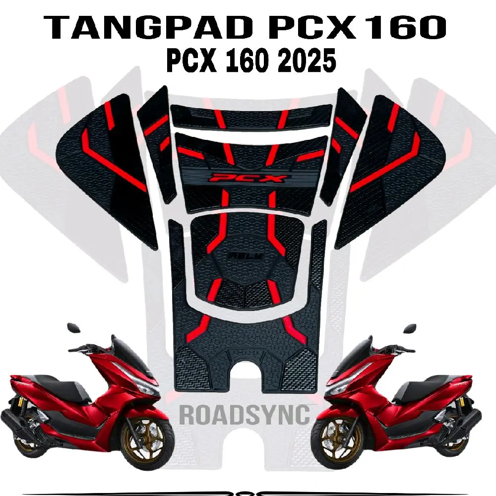 Deckpad Pcx 160 Roadsync Bahan Karet Premium Sangat Cocok Untuk Motor Pcx 160 Tahun 2025  Motorcycle