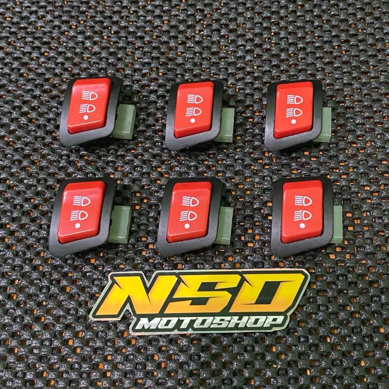 Saklar Vietnam Tombol Saklar Vietnam Merah Sein Hazard Pass Beam Honda Vario Beat Lengkap 8