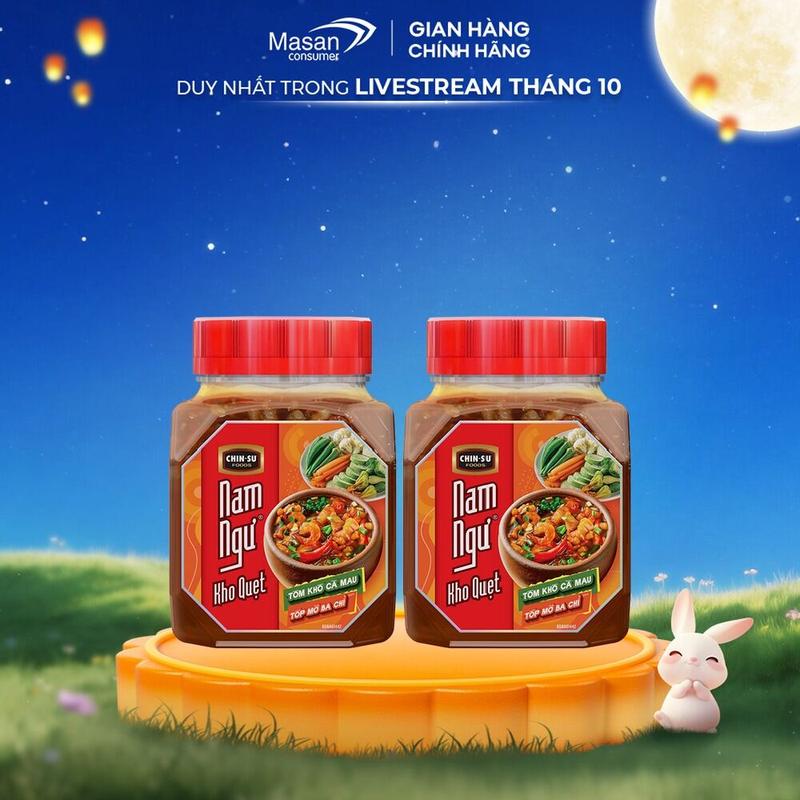[DEAL KOL] Combo 2 Kho Quẹt Nam Ngư Tôm Khô Cà Mau Tóp Mỡ Ba Chỉ 200gr x2