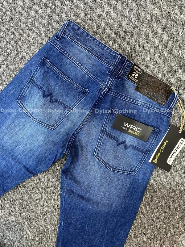 Celana Werco Denim | Brand Lokal Original Berkualitas | Celana Jeans Panjang Pria | Cuttingan Regulerfit | Motif Cakar 7