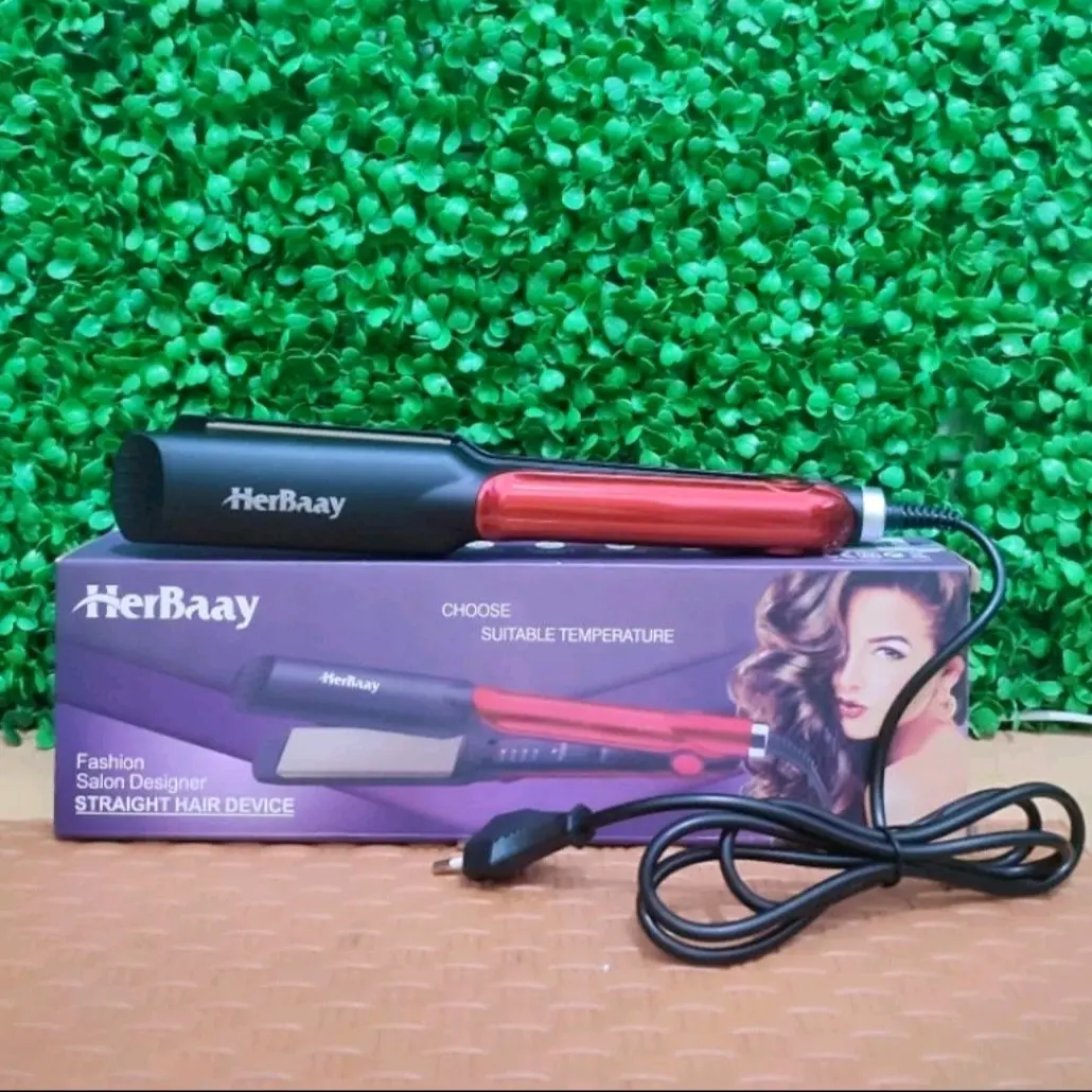 Herbaay Straight Hair Davice - Fashion Salon Designer - CATOKAN RAMBUT - PELURUS RAMBUT