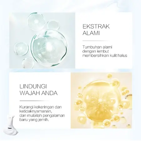 "FACIAL WASH" CLEAN AND WHITENING SOFTEN SKIN LIGHTEN SPOT CHALONESE Kotoran Membersihkan Cleanser Wajah Cleansing Berminyak 4